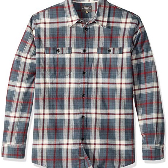 🔥Quiksilver Raleigh Long Sleeve Shirt NWT - Picture 3 of 6